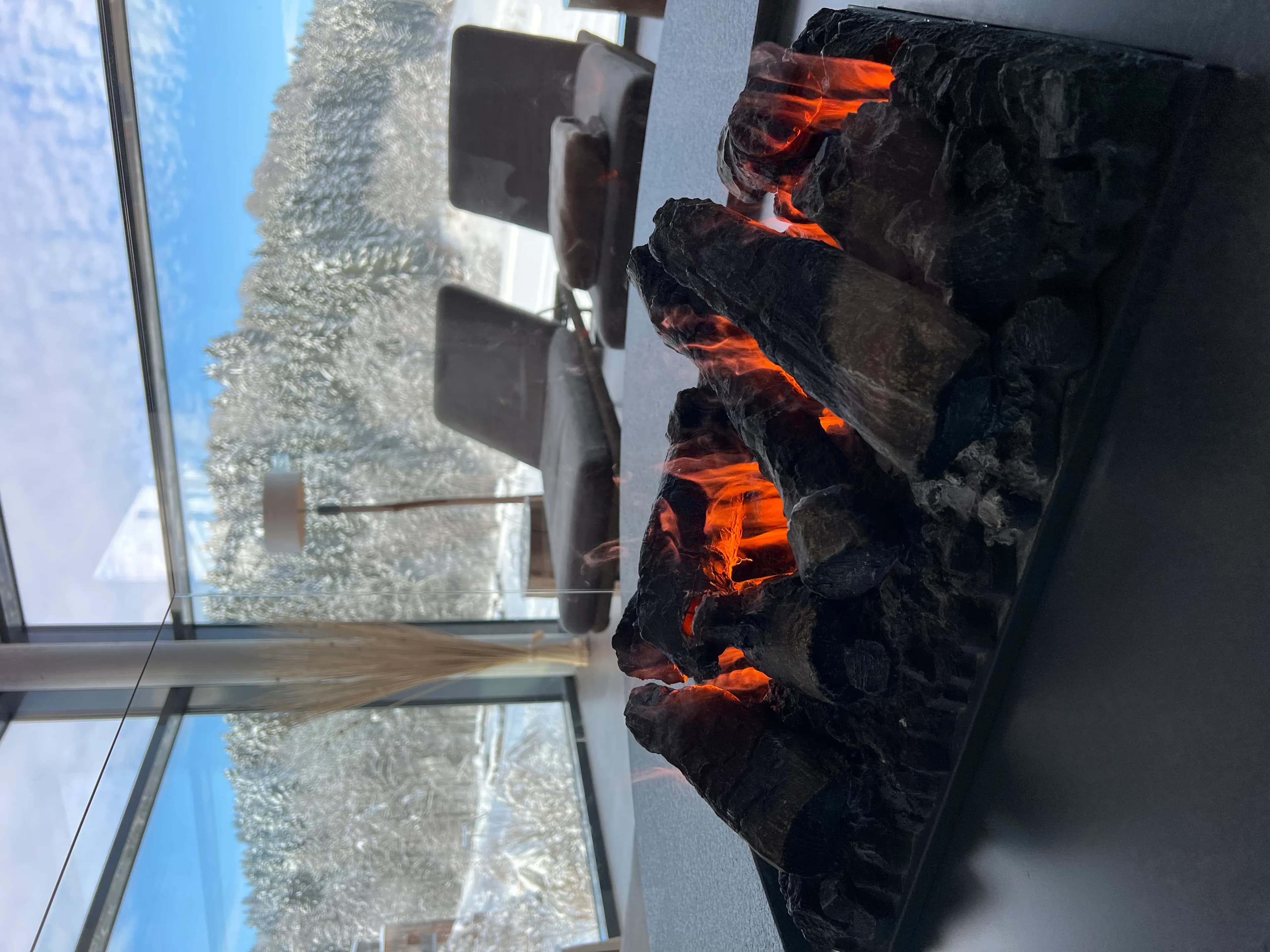 Wellnessbereich des Familienhotel Schreinerhof mit Winterlicher Landschaft