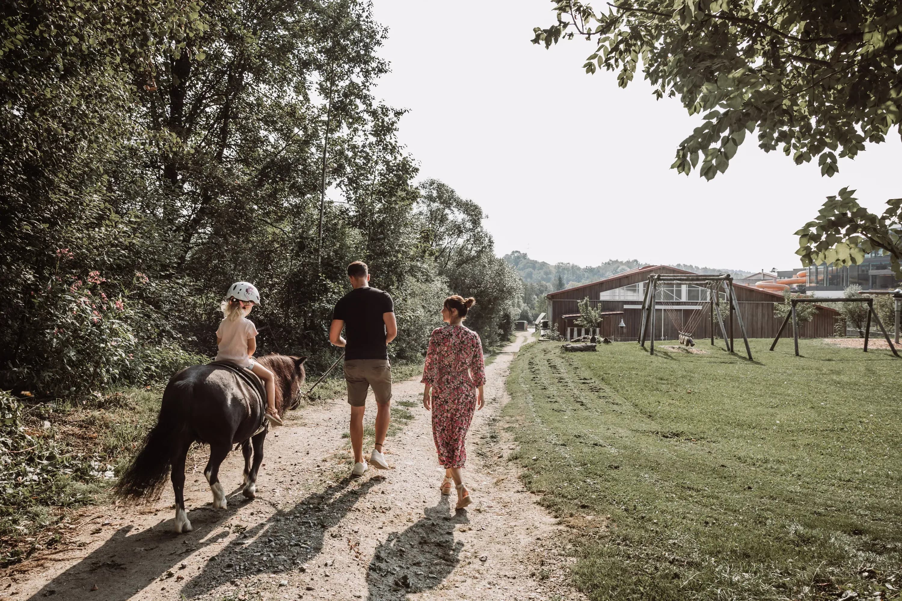 Bauernhofurlaub deluxe – familienfreundliches Reithotel mit Erlebnisbauernhof