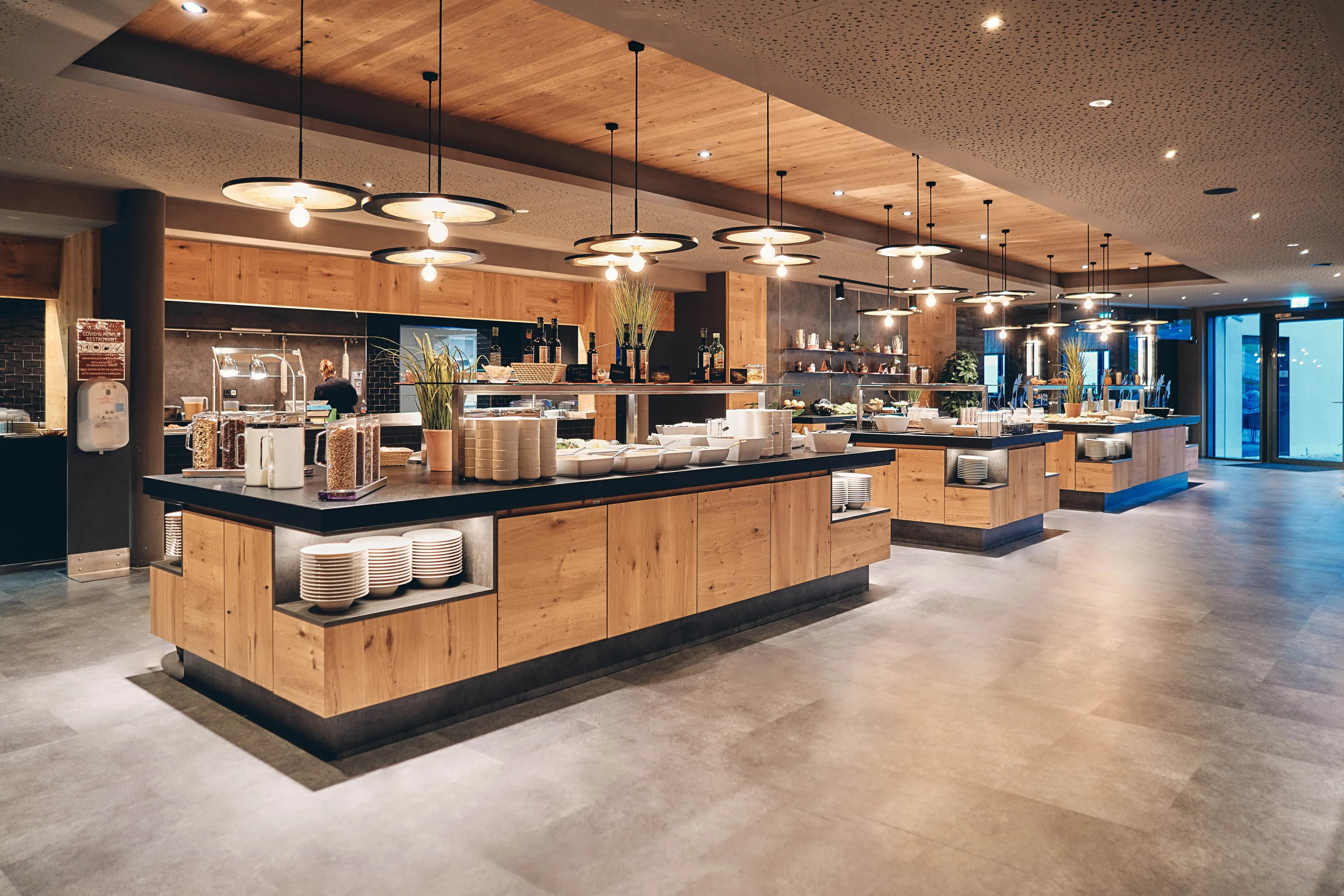 Buffet im Familienhotel Schreinerhof