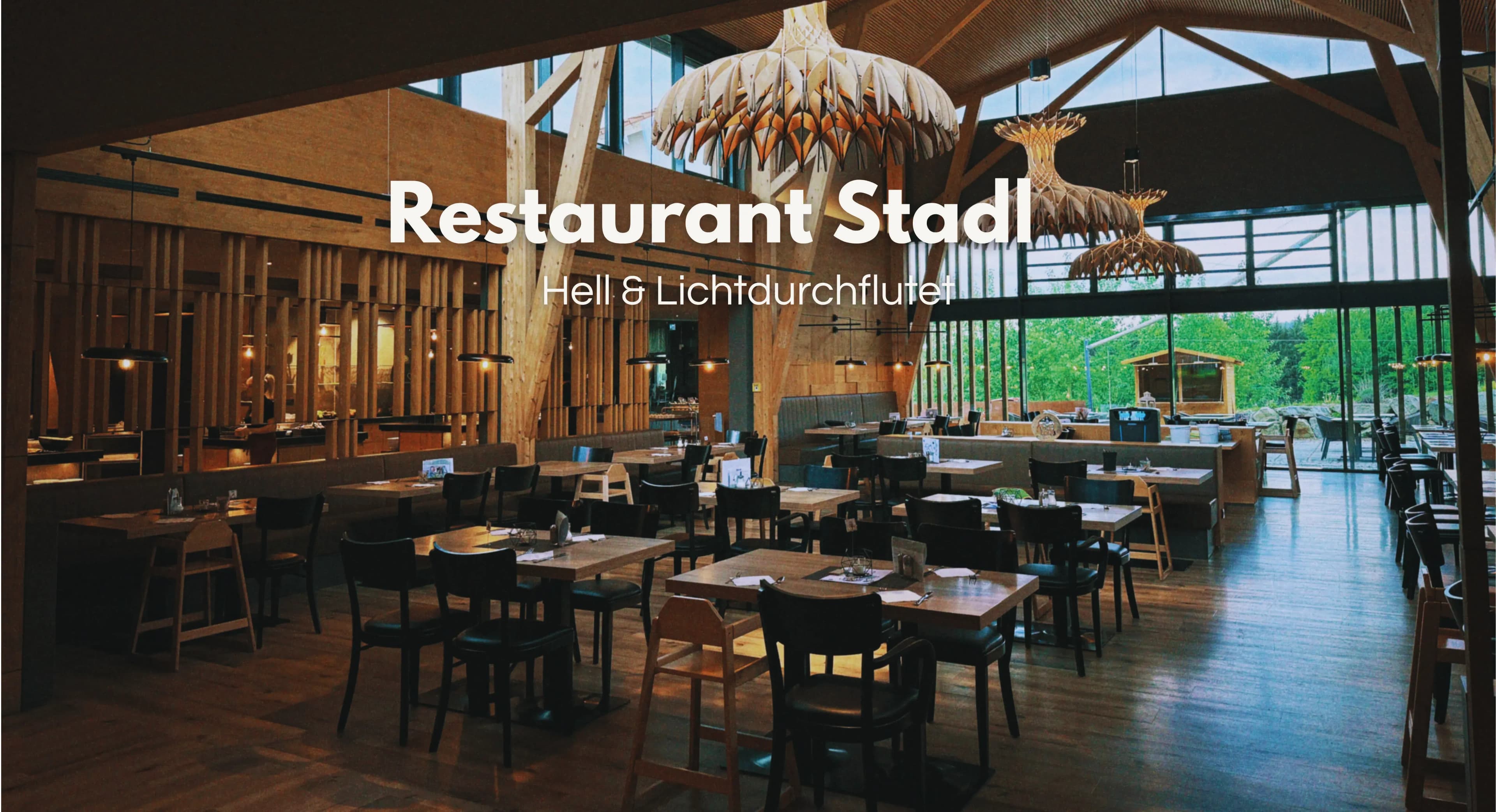 Restaurant Stadl im Familienhotel Schreinerhof im Bayerischen Wald