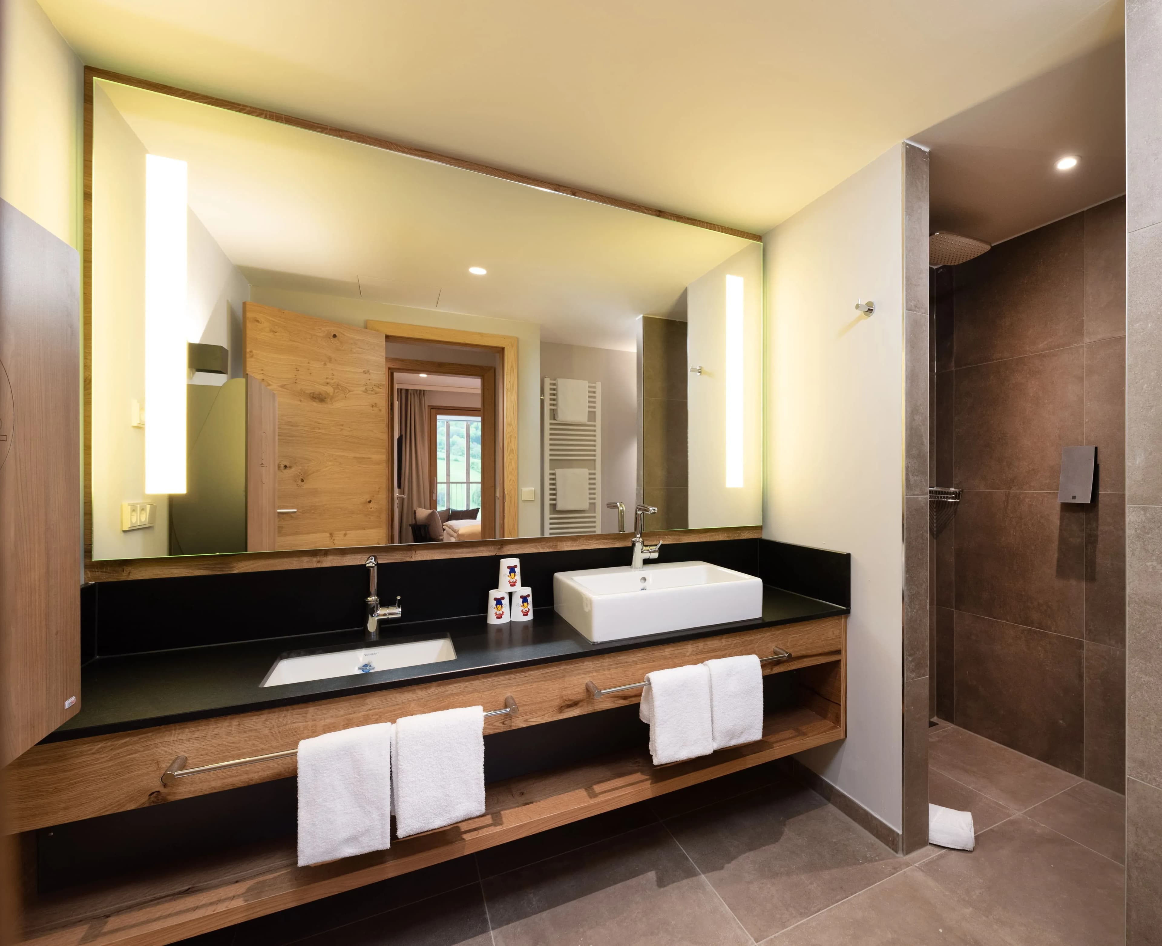 Gemütliches Familienzimmer im Familienhotel Schreinerhof